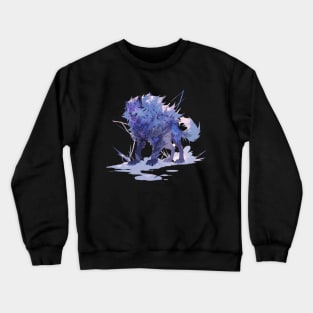 Night terror: The pink-eyed stalker Crewneck Sweatshirt